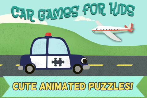 Car Games for Kids: Fun Cartoon Jigsaw Puzzles HD - náhled