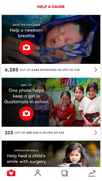 Donate a Photo - a free charity app