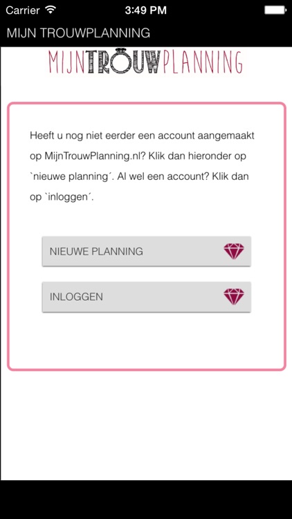 Mijn Trouwplanning