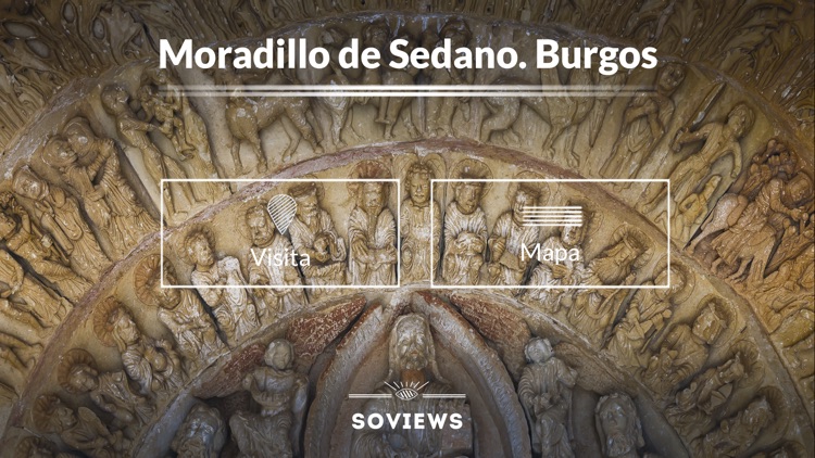 Portada meridional iglesia de Moradillo de Sédano