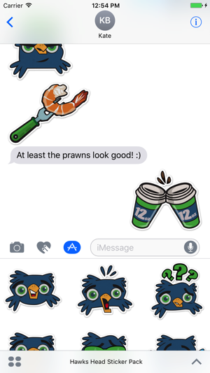 Hawks Head Sticker Pack(圖4)-速報App