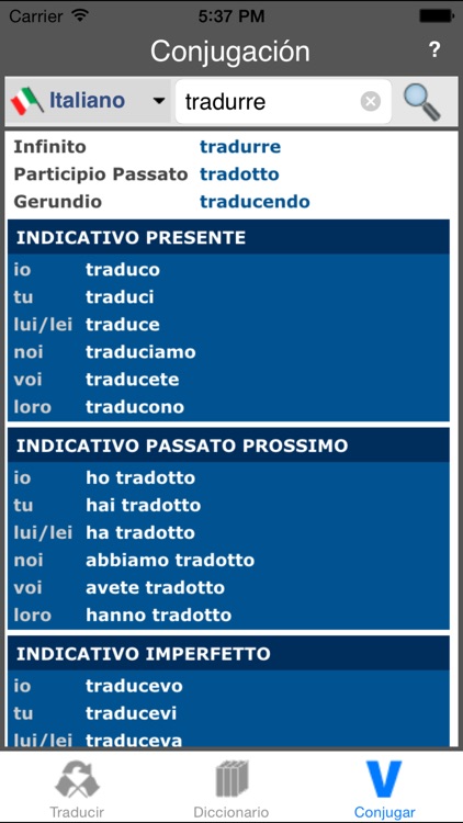 Traductor Español-Italiano (Offline)