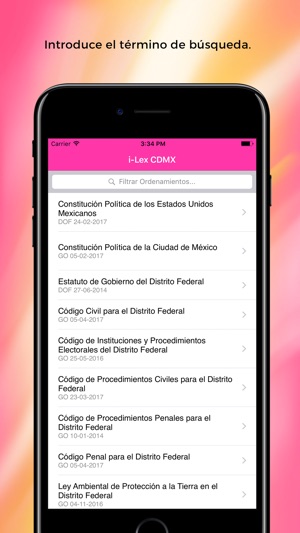 Leyes Ciudad de México CDMX(圖3)-速報App