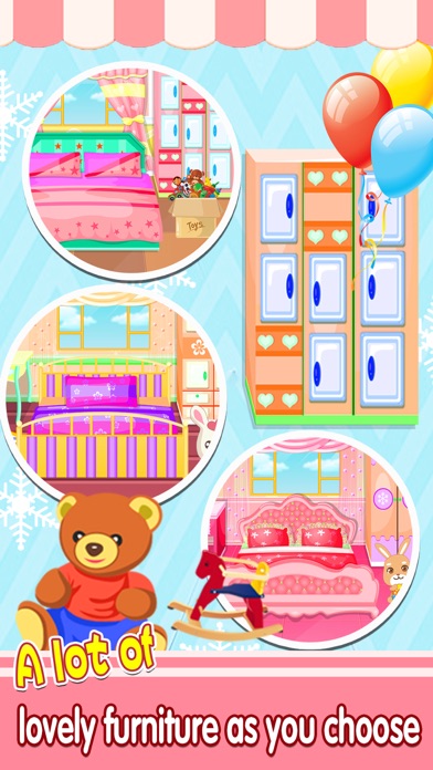 Real Princess Doll House Decoration game™ screenshot 3