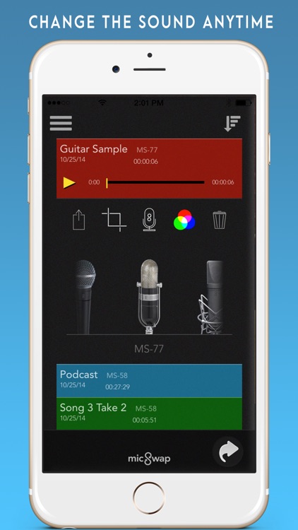 MicSwap: Microphone Emulator & Recorder screenshot-3