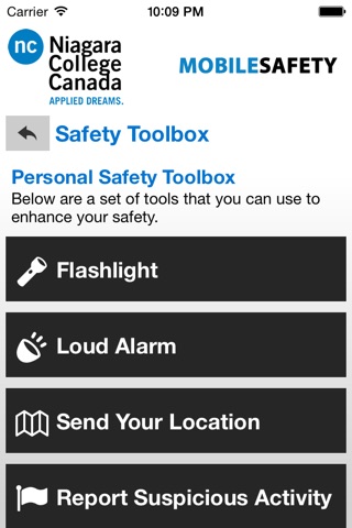 Mobile Safety Niagara College screenshot 3