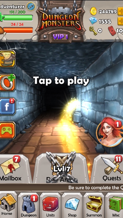 Dungeon Monsters - RPG screenshot-2