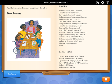 HMH English Learner Assessment Practice Grade 4 screenshot 2