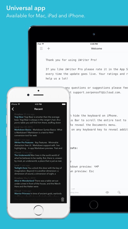 iWriter Pro screenshot-0