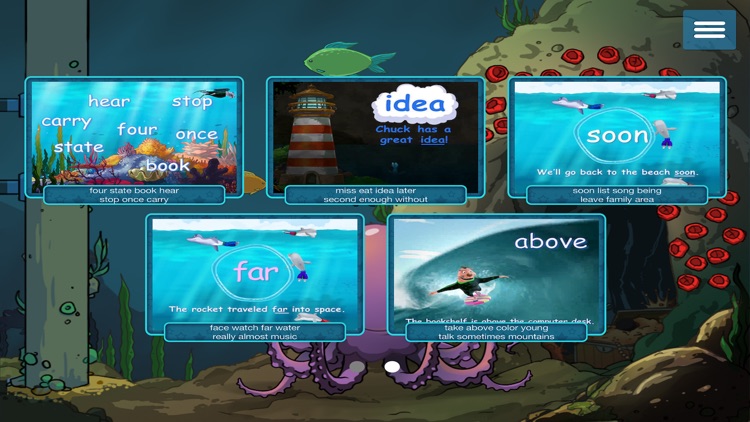 Island Sight Word Videos Set #3