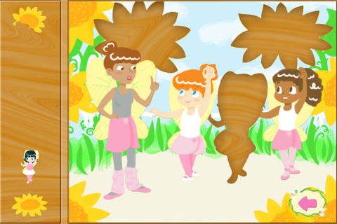 Fairy Ballerina Puzzles - náhled