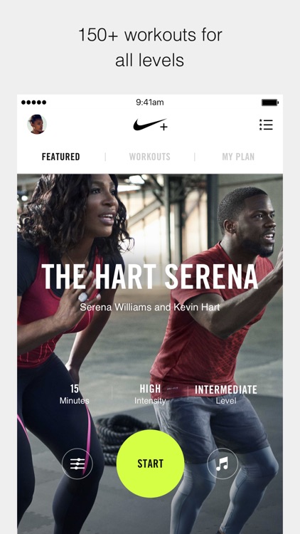 Nike+ Training Club –Workouts & Fitness Plans