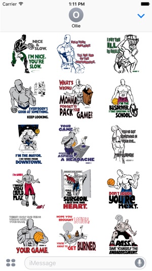 AND1 Basketball Trash Talk Stickers - Series 1(圖2)-速報App