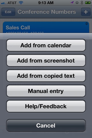 Conference Number Dialer - náhled