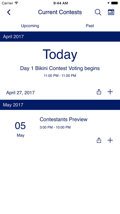 "Battle Of The Bikinis" Bikini Contest Voting App