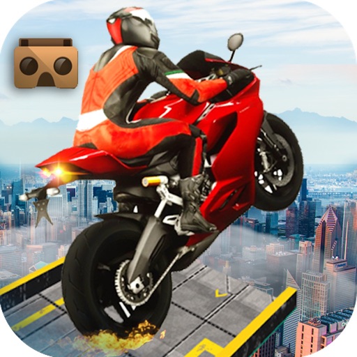 VR Stunt Rider Track Bike Race icon