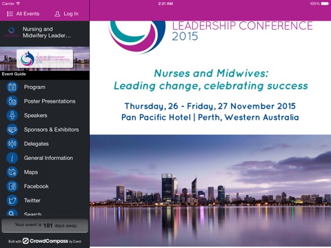 Nursing and Midwifery Leadership Conference screenshot 3