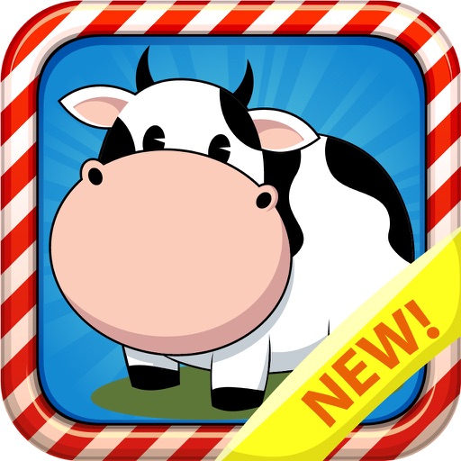 Farm animals puzzle & jigsaw games for toddlers icon