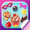 Cute Selfie Stickers for Photos & Picture Editor