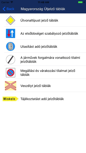 Magyarország Útjelző táblák(圖2)-速報App