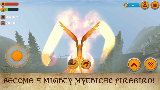 Phoenix Fantasy Fire Bird Simulator 3D(圖1)-速報App