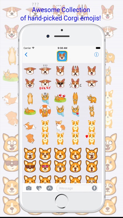 CorgiMoji - Cute Corgi Dog Emojis Keyboard