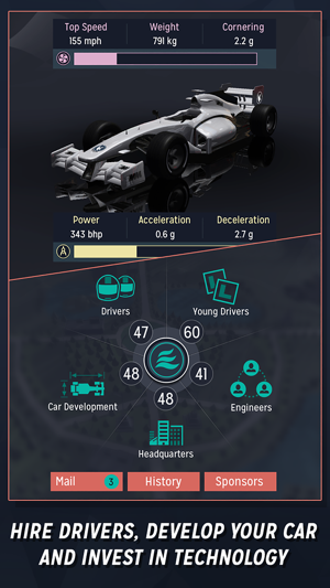 ‎Motorsport Manager Mobile Screenshot