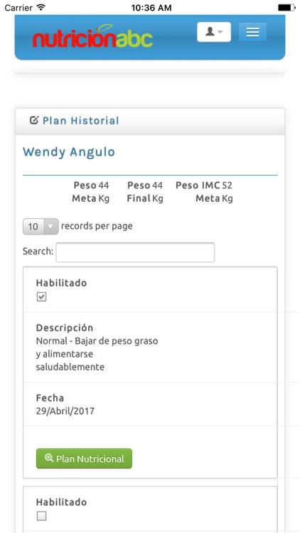 Nutricion ABC screenshot-4