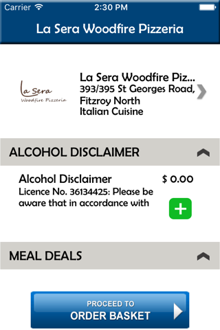 La Sera Pizzeria screenshot 3