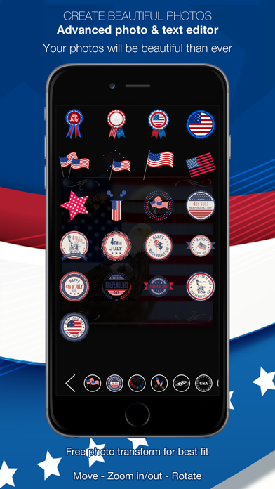 How to cancel & delete Insta 4th of July - United States of America 1776 from iphone & ipad 2
