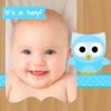Baby photo frames edit and create beautiful cards