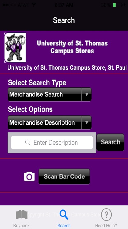 U Of St. Thomas Campus Stores