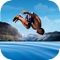 Flip swim diving in an amazing stunt and flip game