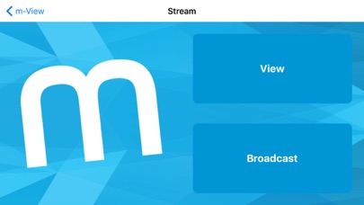 How to cancel & delete m-View Broadcaster from iphone & ipad 2