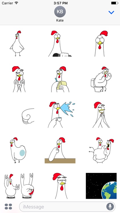 Chicken Bro 8 Sticker Pack