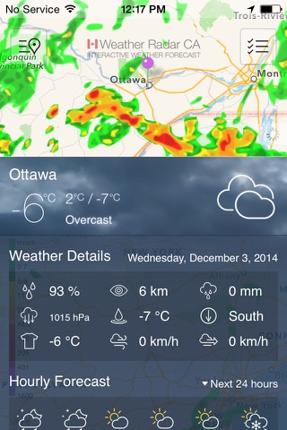 Weather Radar Canada - Rain screenshot 3