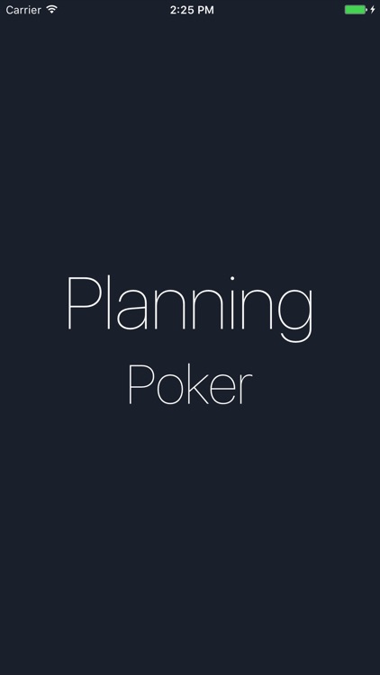 Planning Poker