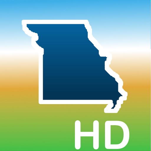 Aqua Map Missouri MO Lakes HD- GPS Nautical Charts