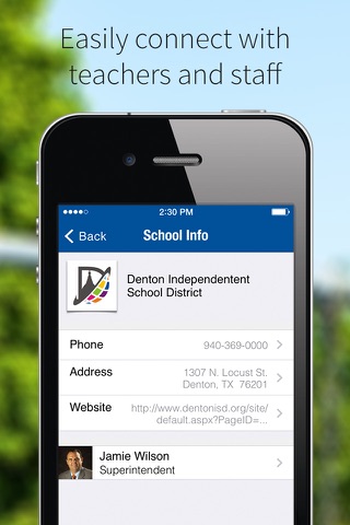 Denton Independent School District screenshot 2