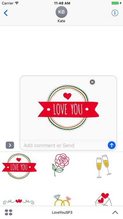 Love You pack Wedding Theme screenshot-3