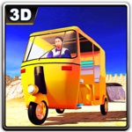 Rickshaw Pick  Drop – Uphill Auto Driving Sim