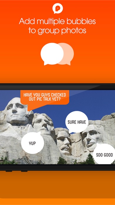 PicTalk+ Add Speech Text Caption Bubbles to Photos screenshot 4