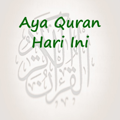 Aya Quran Hari Ini icon