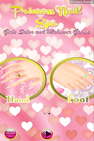 Princess Nail Spa - Girls Salon and Makeover Games - náhled