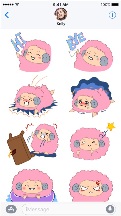 Ms. Sheep Expressions