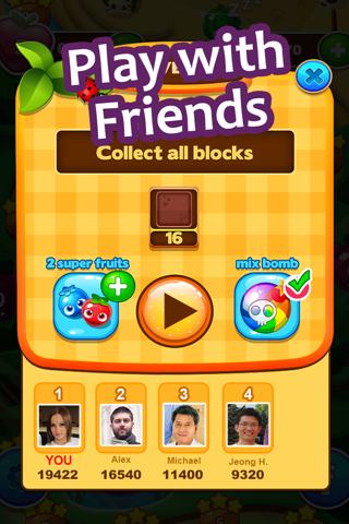 Fruit Splash - Line Match 3 screenshot 4