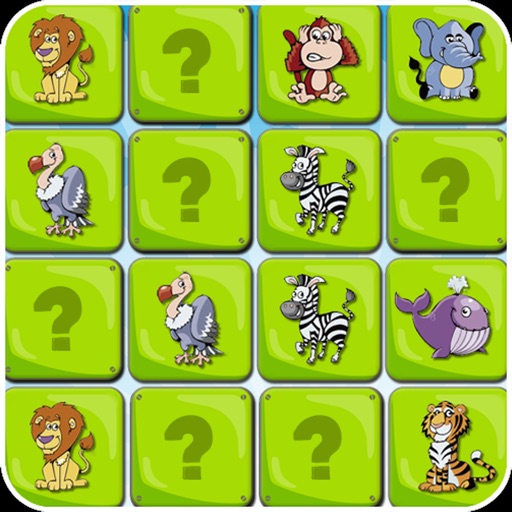 Memory Animal Kids iOS App