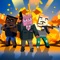 ***This is a full and ad-free version of Blocky Shooter: Mafia War***
