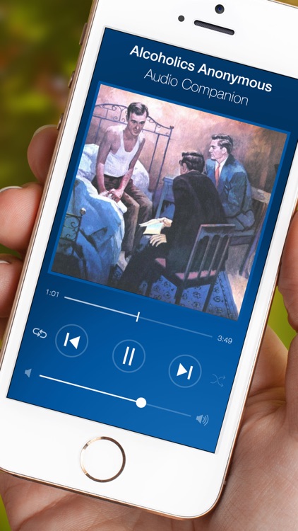 AA Audio Companion App for Alcoholics Anonymous