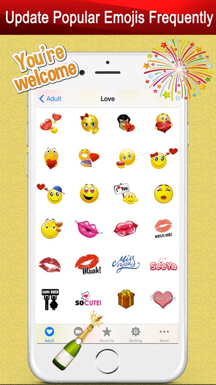 Twitch Emoji - Emotion keyboard Text Adult Smileys screenshot-3